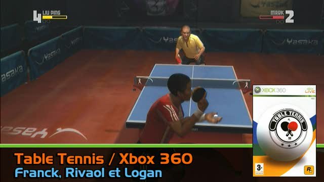 Table Tennis : Liu Ping vs Mark