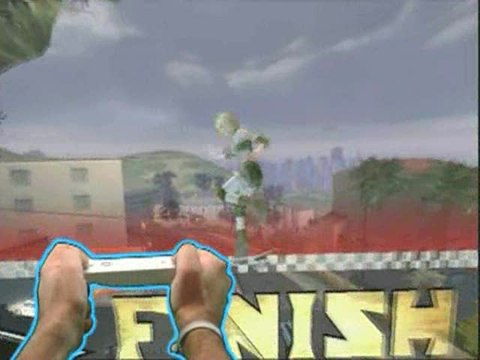 Tony Hawk's Downhill Jam : Wiimote