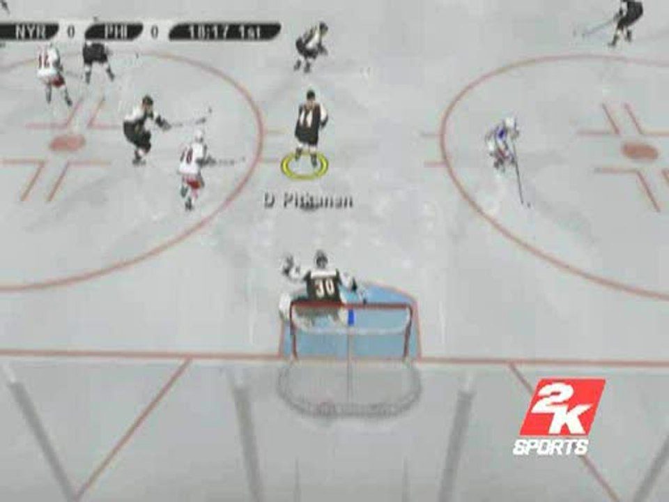 NHL 2K7 : Partie sur current gen