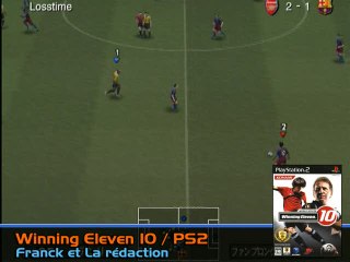 Winning Eleven 10 : Arsenal vs Barcelone