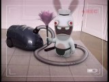 Rayman contre les Lapins Crétins : Un lapin crétin n'aime pas faire le ménage