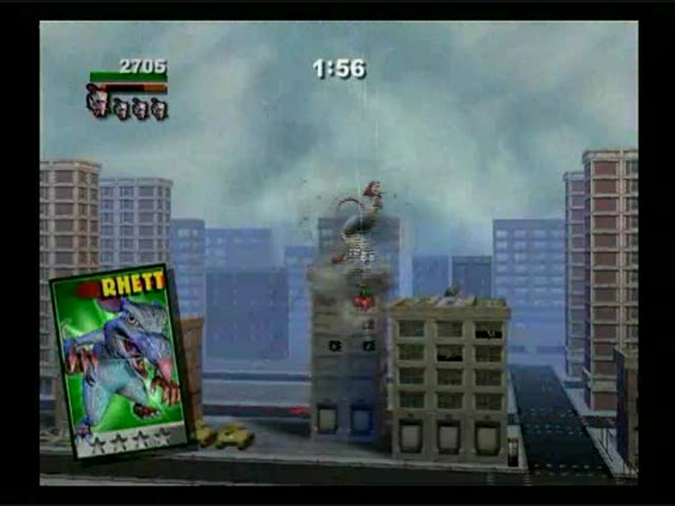 Rampage : Total Destruction : Présentation des premiers personnages