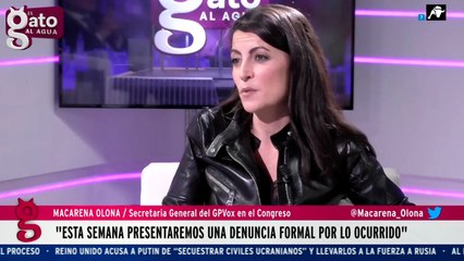 Macarena Olona desvela en exclusiva que irá a Panamá para colaborar con las autoridades panameñas