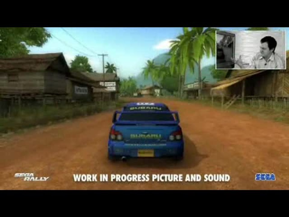 Sega Rally : Environnement tropical commenté