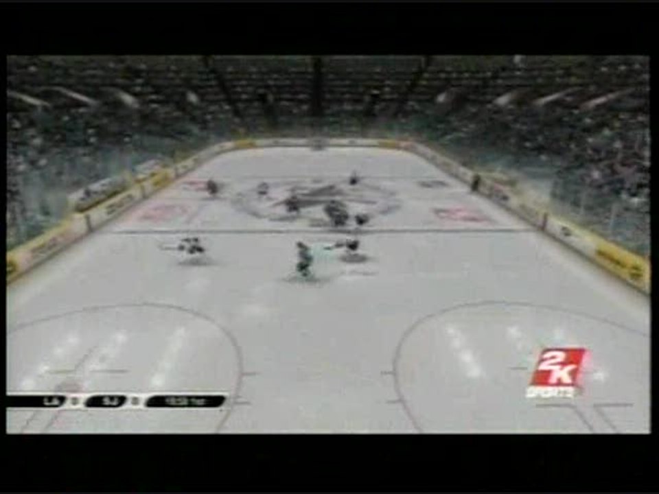 NHL 2K7 : Patinoire et crosses