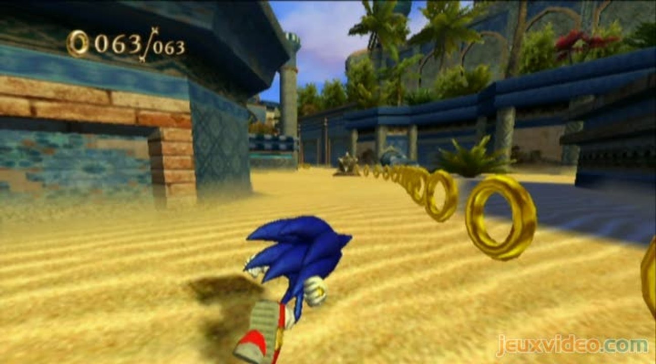 Sonic and the Secret Rings : Sand Oasis