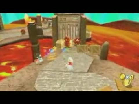 Super Mario Galaxy : Gameplay : tout feu tout flamme
