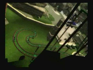 Thrillville : Une jeune bavaroise avec des couettes explique