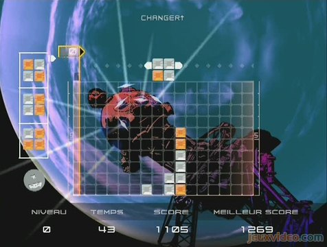 Lumines Plus : Des cubes qui s'empilent