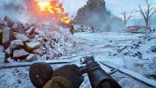 Battlefield 1 Rio Volga Conquista Gameplay Ayudando a los Tanquistas