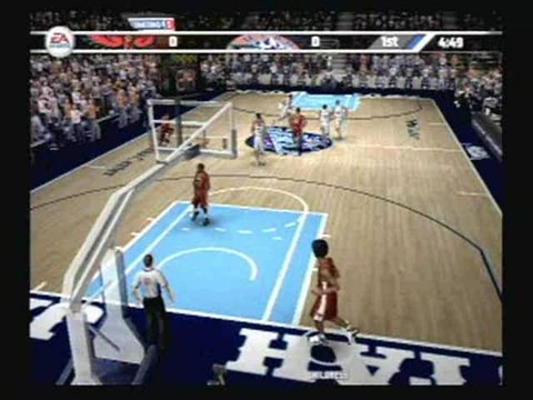 NBA Live 07 : Hawks contre Jazz