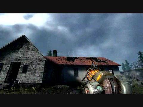 Half-Life 2 : Episode Two Black Edition : Attaque en hélicoptère