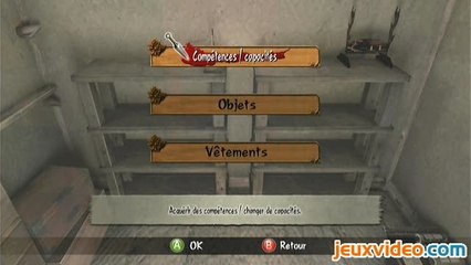 Tenchu Z : Achat d'objets