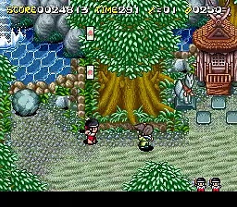 Pocky & Rocky 2 online multiplayer - snes
