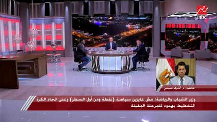 د.أشرف صبحي يحكي كواليس كلامه مع اللاعبين بعد الهزيمة أمام السنغال  ورأيه في أسباب الخسارة