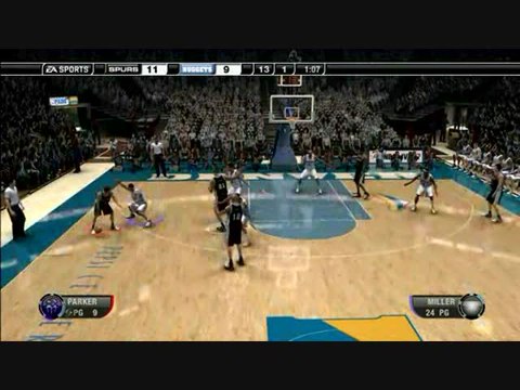 NBA Live 07 : Spurs Vs Nuggets