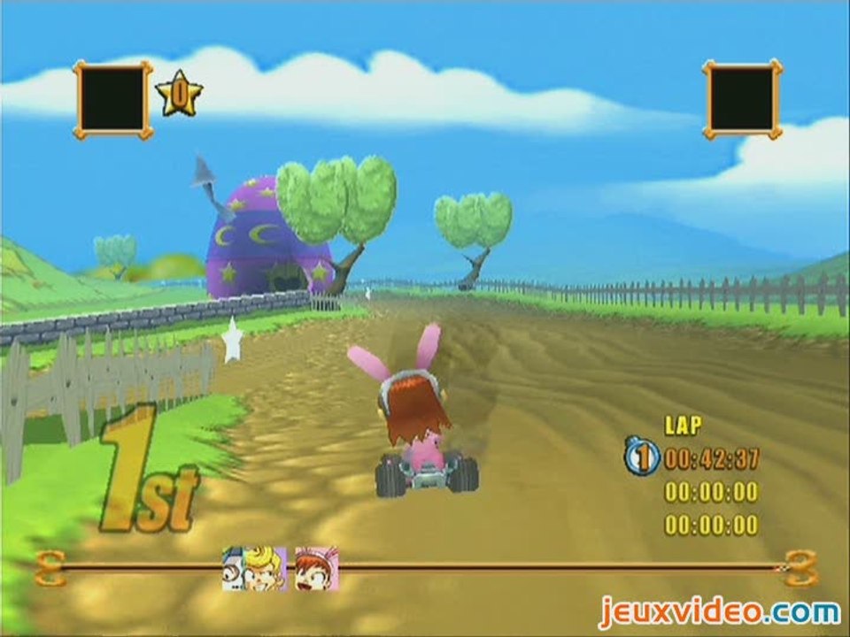 Myth Makers : Super Kart GP : Les oreilles de lapin rose cest trop meugnon