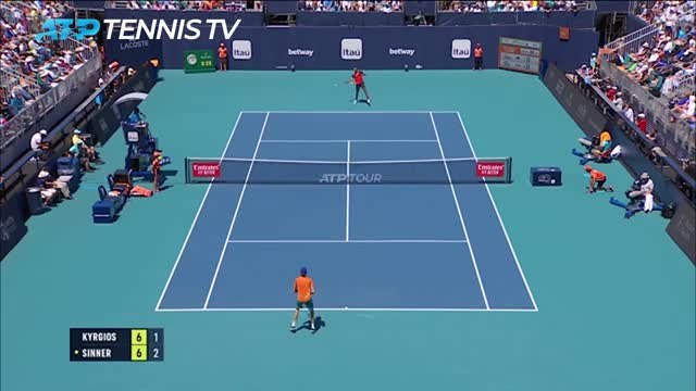 Sinner ends explosive Kyrgios' Miami run