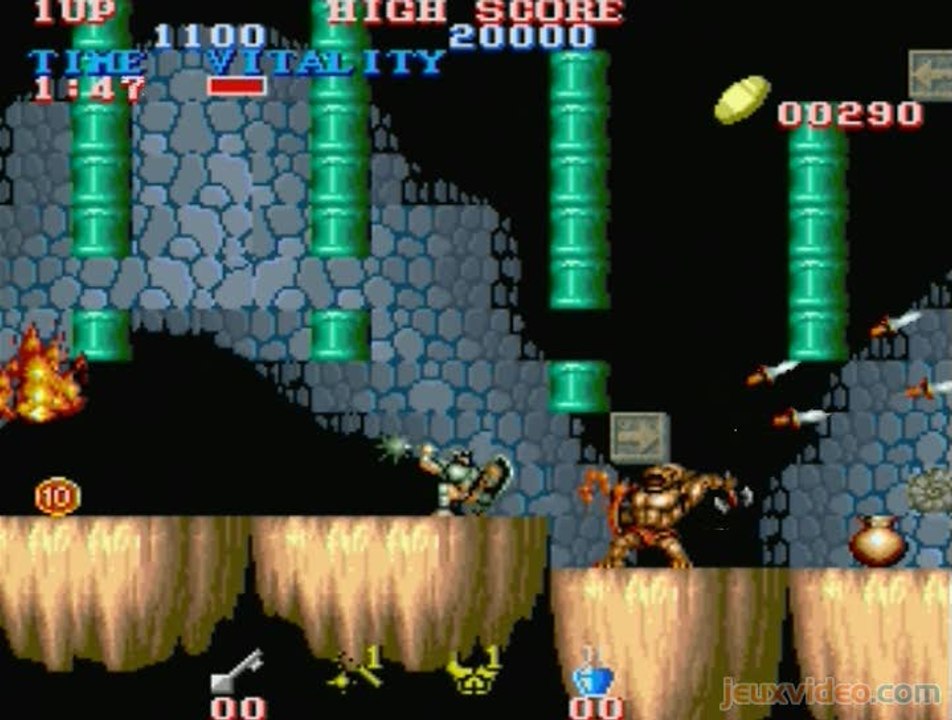 Capcom Classics Collection Vol. 2 : Black Tiger - Brute épaisse.