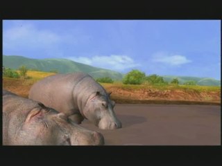Afrika : Spot japonais : faire la sieste avec les hippo