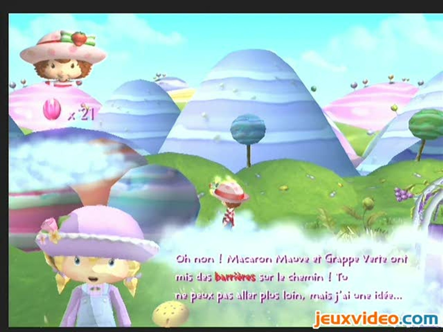 Jeu Charlotte Aux Fraises Sur Game Boy Advance - Version PAL Française - Cartouche Seule - Bon état