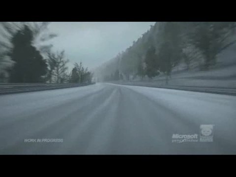 Project Gotham Racing 4 : Conduite sur neige... à Nürburing ?