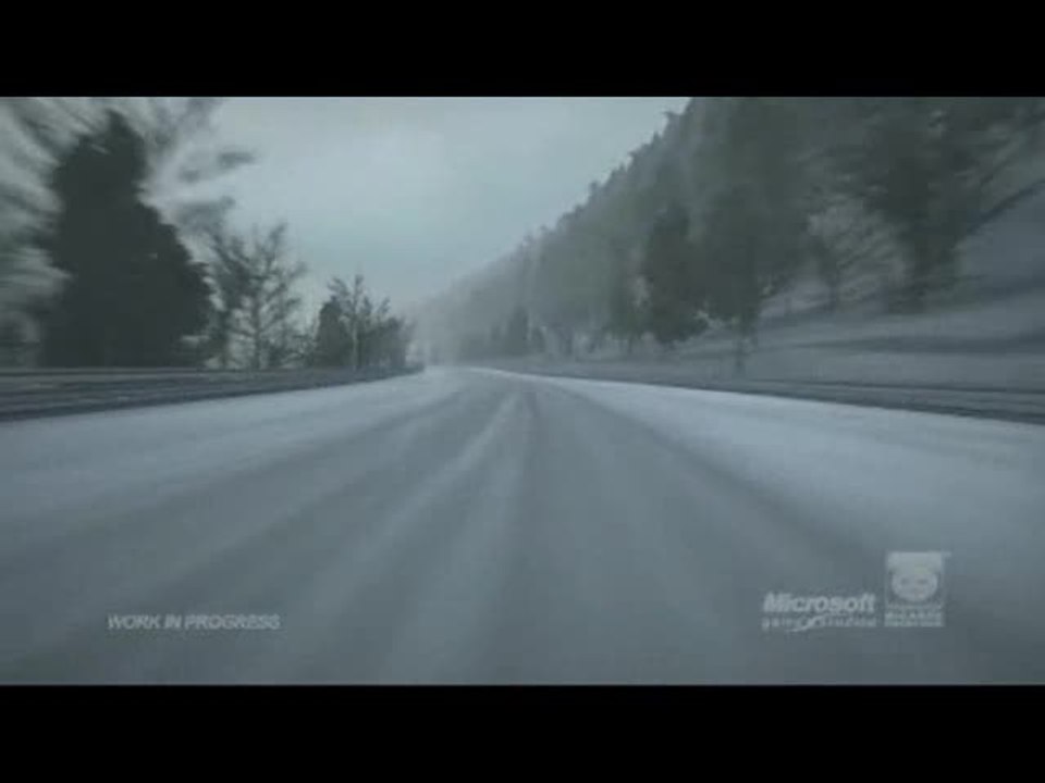 Project Gotham Racing 4 : Conduite sur neige... à Nürburing ?