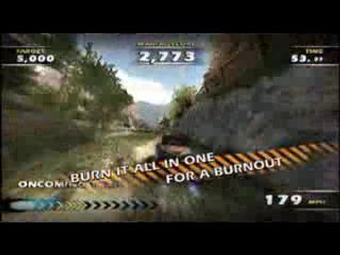 Burnout Dominator : Toujours plus vite