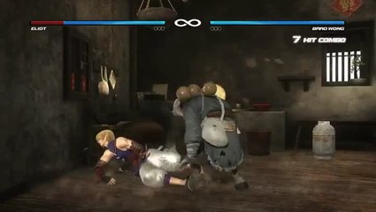 Dead or Alive 5 : La technique de l'homme saoul