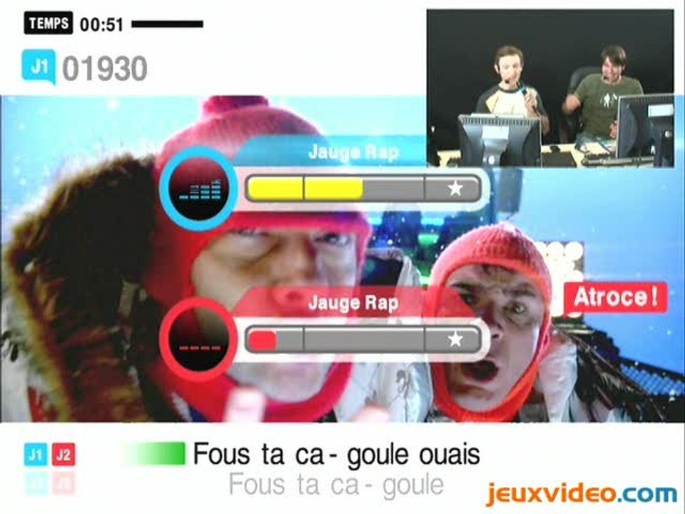 Singstar Pop Hits : Fatal Bazooka et Olivia Ruiz