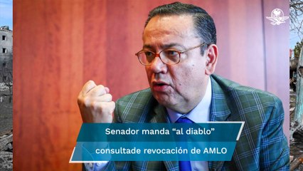 "¡Al diablo con su revocación!”: Germán Martínez a AMLO por no atender violencia en Michoacán