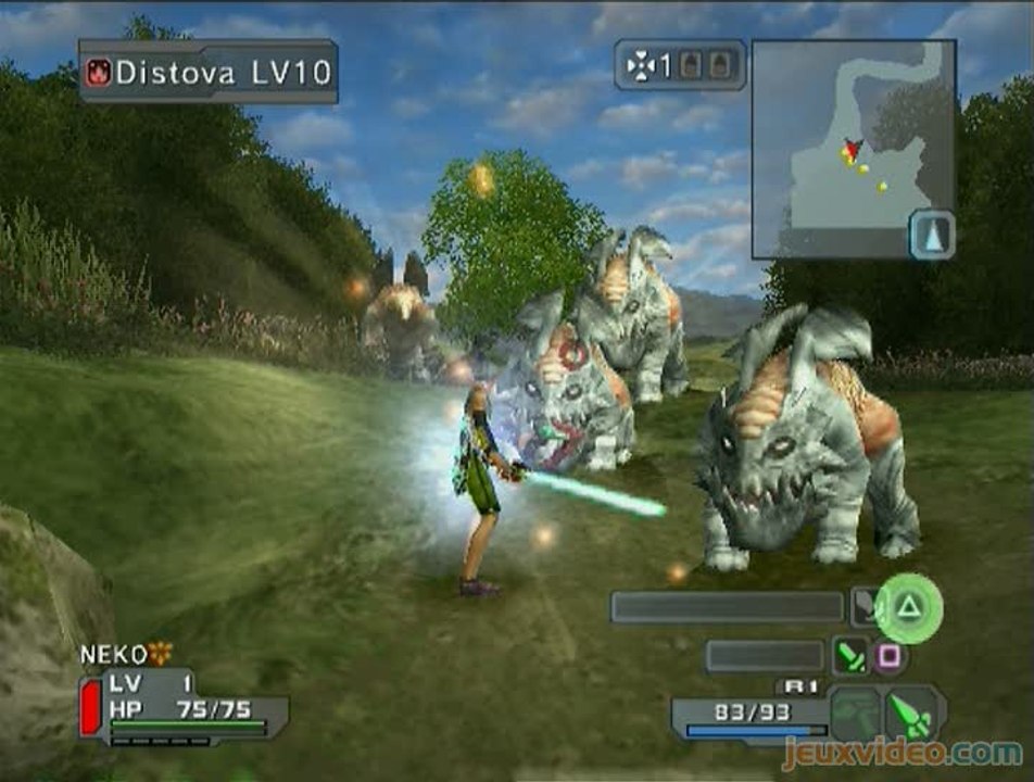Phantasy Star Universe : L'Ambition des Illuminus : La bagarre