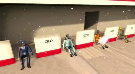 PlayStation Home : Audi Sled
