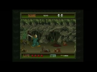 Splatterhouse : Début du  jeu