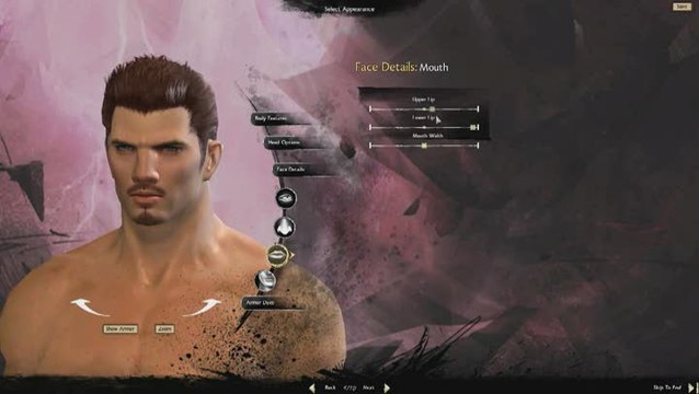 Guild Wars 2 : L'éditeur de personnages