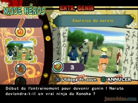 Naruto Shippuden : Ultimate Ninja 4 : 2/2 : Les autres modes de jeu