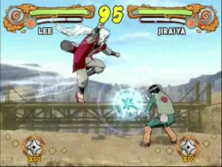 Naruto Shippuden : Ultimate Ninja 4 : Lee Vs Jiraiya