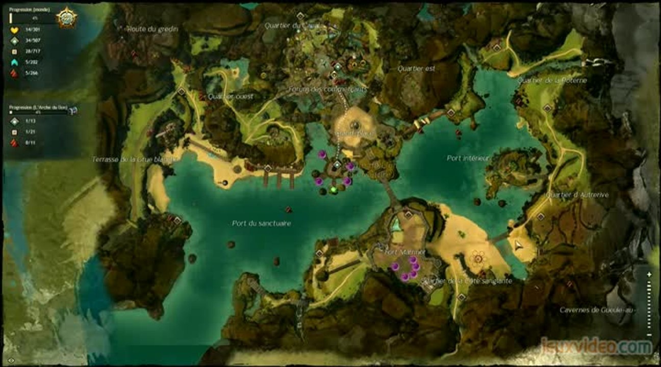 Guild Wars 2 : 6/7 : Les environnements de jeu