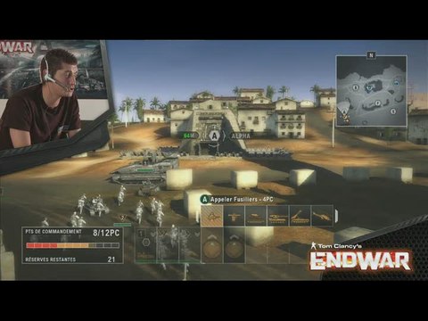 Tom Clancy's EndWar : Les commandes vocales