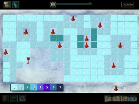 Les Enquêtes de Nancy Drew : Le Loup Blanc d'Icicle Creek : Démineur ou déneigeur ?