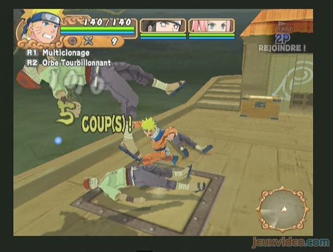 Naruto : Uzumaki Chronicles 2 : Croix Croix Croix et Croix