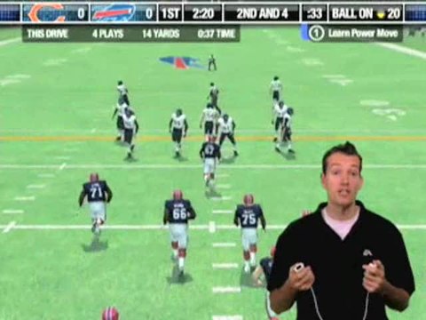 Madden NFL 08 : Contrôles