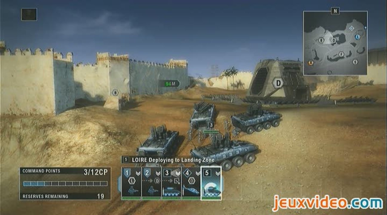 Tom Clancy's EndWar : L'importance du déploiement