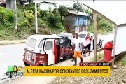 Tingo María: pobladores en alerta máxima por constantes deslizamientos tras intensas lluvias