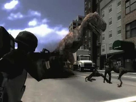 Dino Hunters : Dinos dans le centre-ville