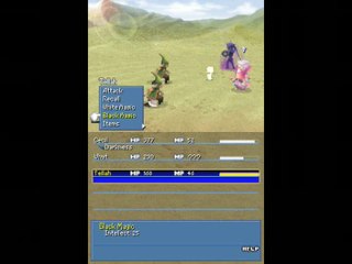 Final Fantasy IV : Un combat