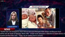 'Harry Potter's Scarlett Byrne and Hugh Hefner's Son Cooper Welcome Twins - 1breakingnews.com
