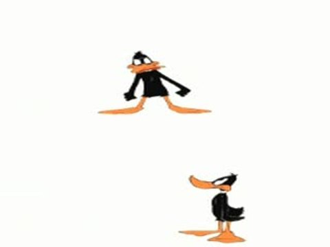 Looney Tunes : Duck Amuck : Dafy se décompose
