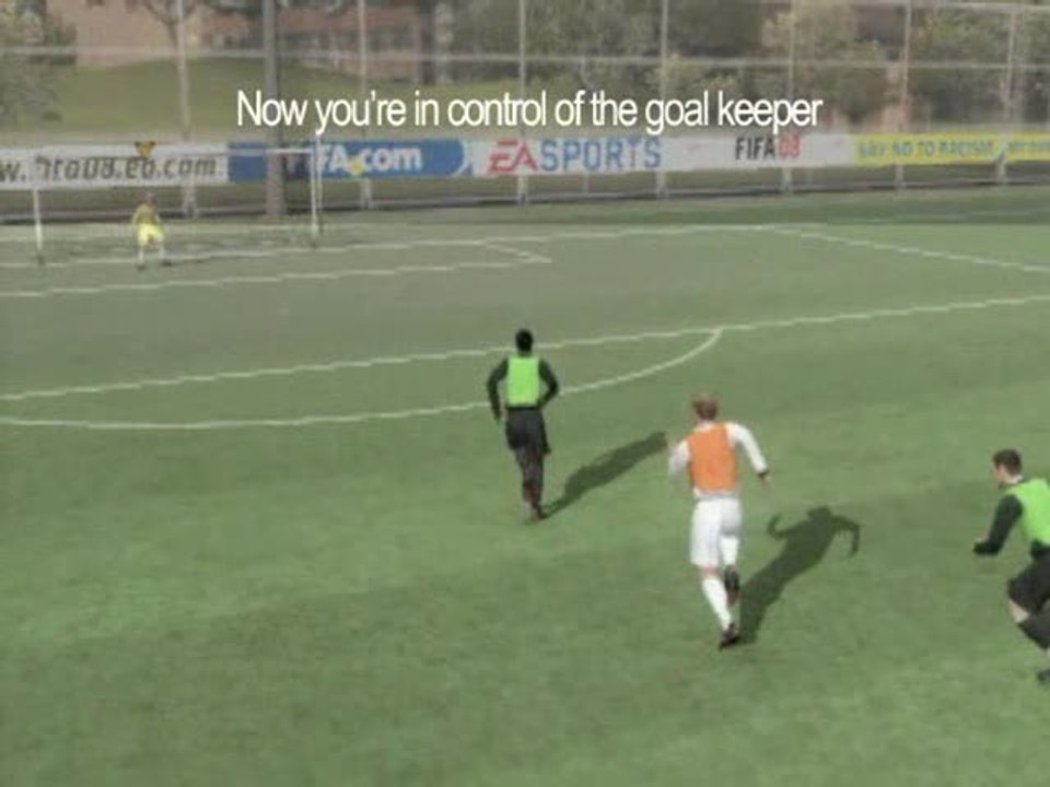 FIFA 08 : Contrôler le gardien