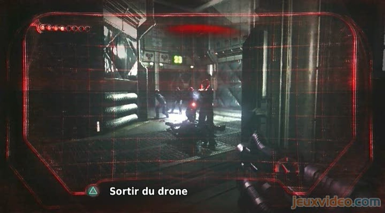 The Chronicles of Riddick : Assault on Dark Athena : Drone à tout faire